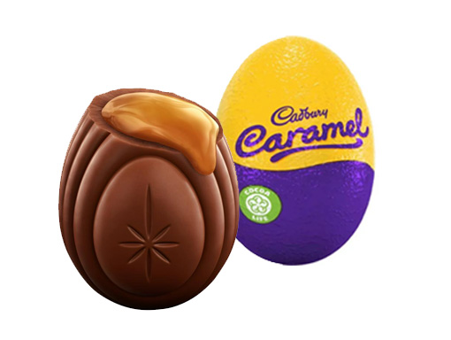 Cadbury Caramel Egg (40 Points)
