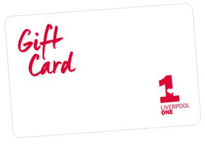 Liverpool One Gift Card (250 Points)