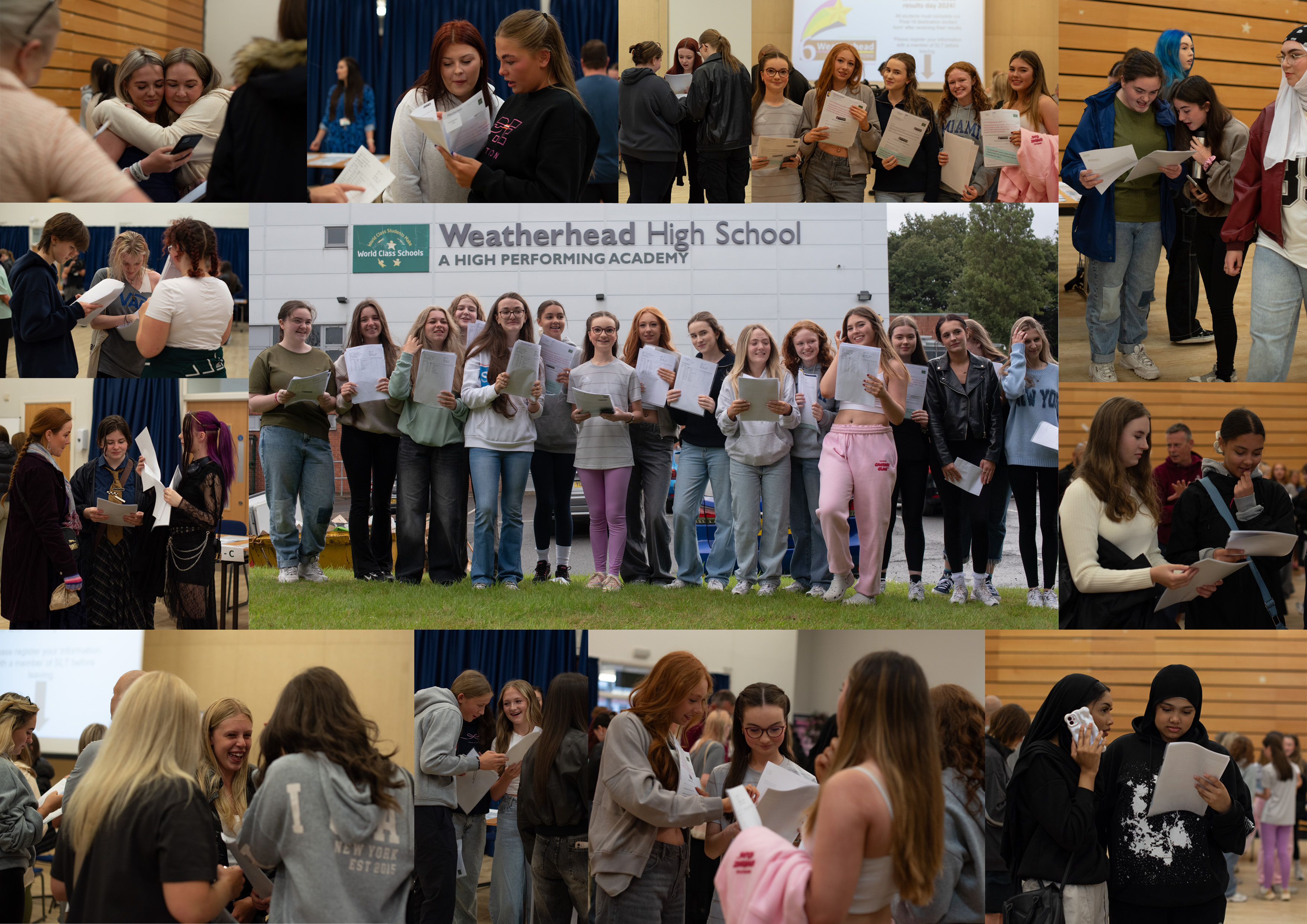 Year 11 Celebrate GCSE Results