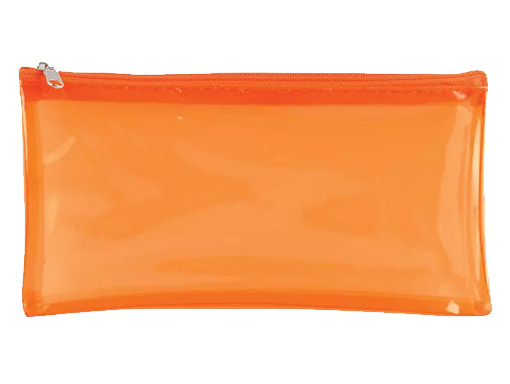 Neon Orange Pencil Case (25 Points)